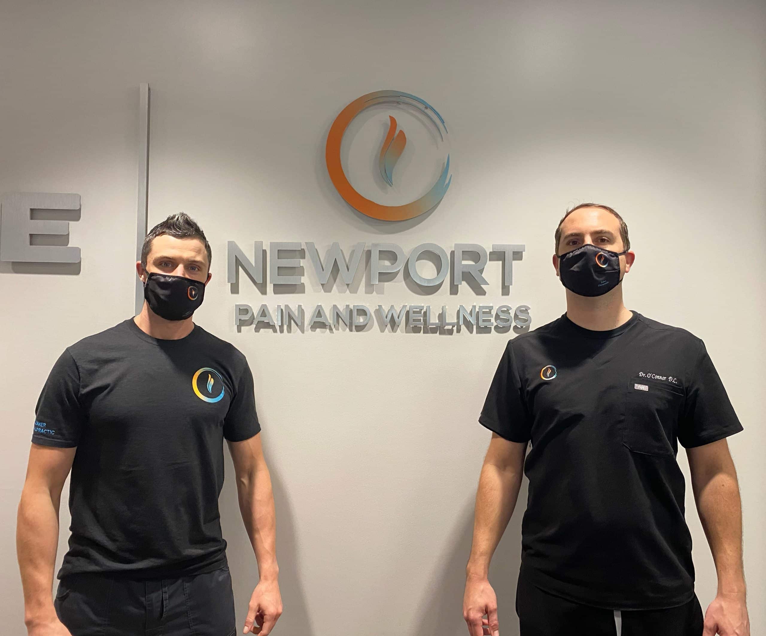 professional team at newport pain and wellness