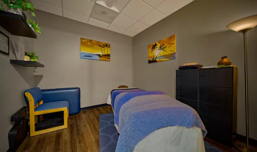 Newport Pain and Wellness chiropractic facility.