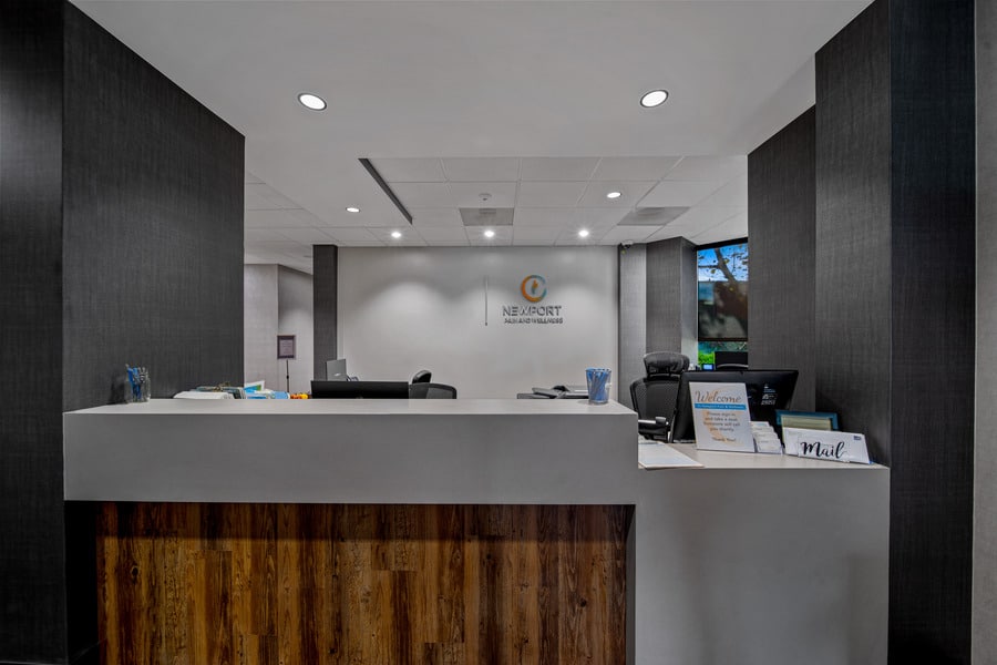 Newport Pain and Wellness chiropractic facility.