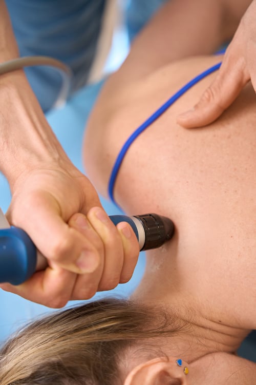 Neck Pain treated with Shockwave Therapy in Torrance