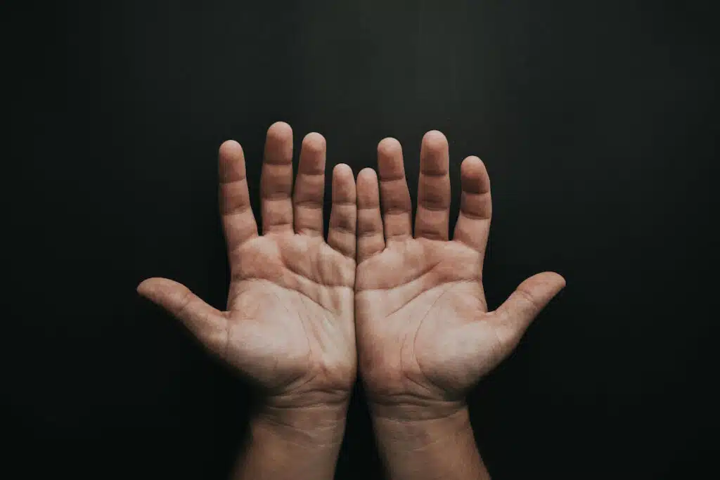 Photo Of Person's Open Hands
