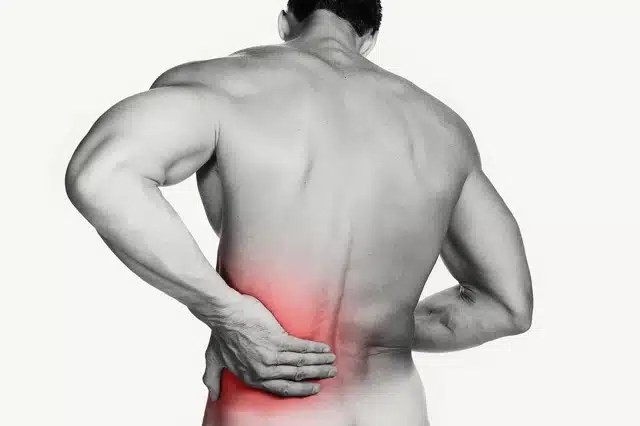 lower back pain concept